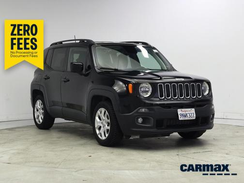 Black 2018 Jeep Renegade Latitude