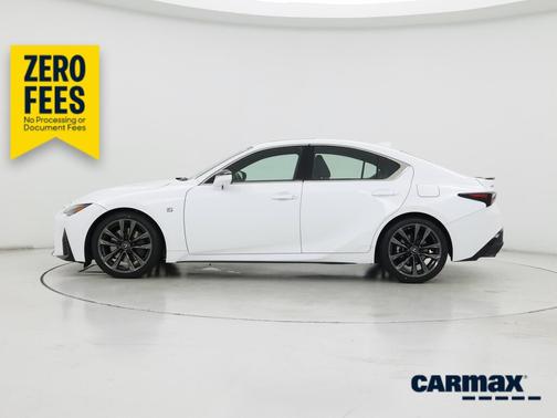 White 2024 Lexus IS 350 F-Sport