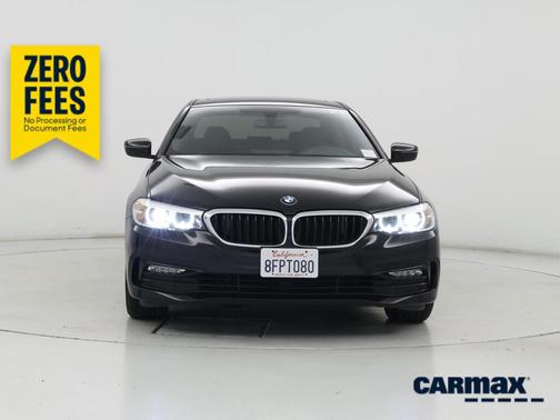 Black 2018 BMW 530 I