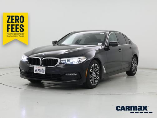 Black 2018 BMW 530 I
