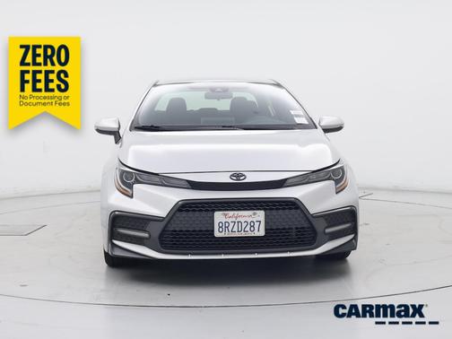 Silver 2021 Toyota Corolla SE