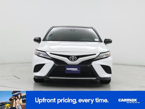 White 2019 Toyota Camry XSE