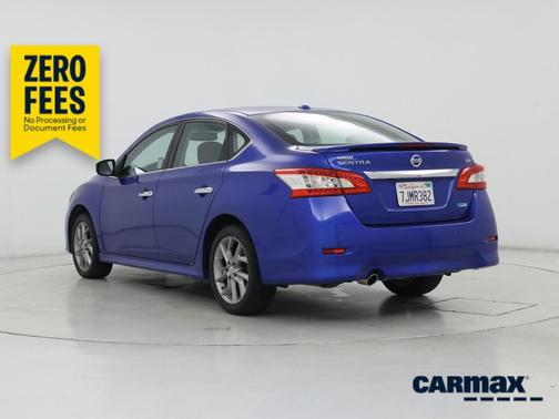 Blue 2014 Nissan Sentra SR