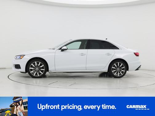 White 2021 Audi A4 Premium
