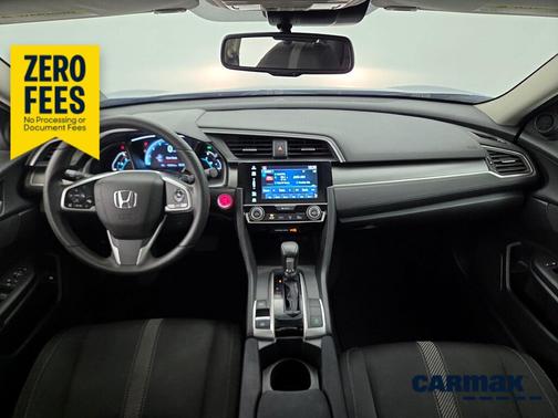 Blue 2017 Honda Civic EX