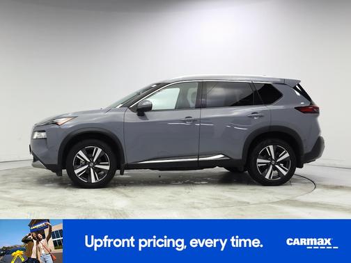 Gray 2021 Nissan Rogue Platinum