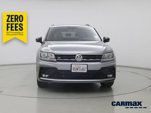 Gray 2021 Volkswagen Tiguan SE R-Line Black