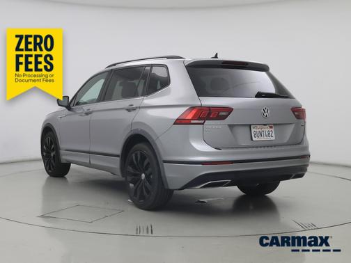 Gray 2021 Volkswagen Tiguan SE R-Line Black