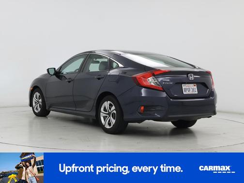 Blue 2018 Honda Civic LX