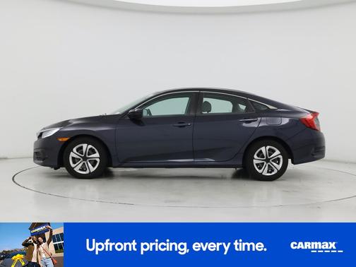 Blue 2018 Honda Civic LX