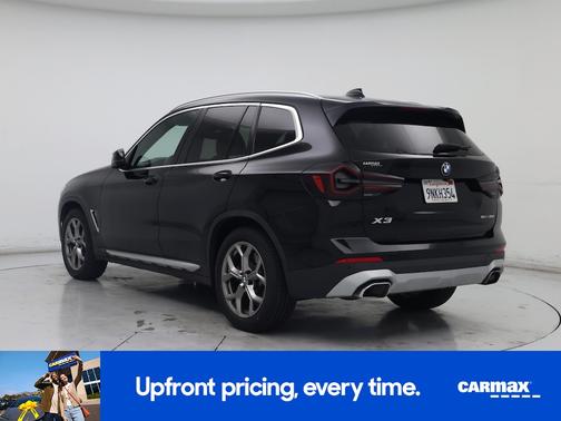 Black 2022 BMW X3 sDrive30i