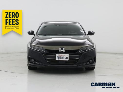 Black 2021 Honda Accord Sport