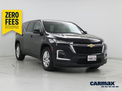 Black 2023 Chevrolet Traverse LS
