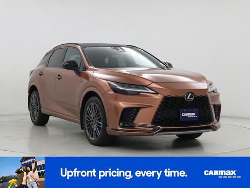 Orange 2023 Lexus RX 500h F-Sport Performance