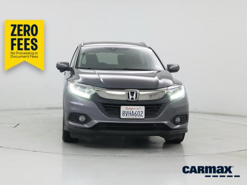 Gray 2021 Honda HR-V EX