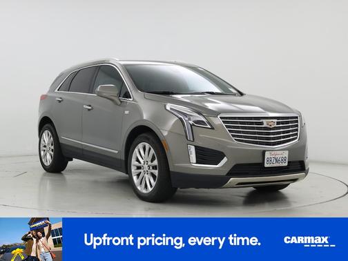 Gold 2018 Cadillac XT5 Platinum
