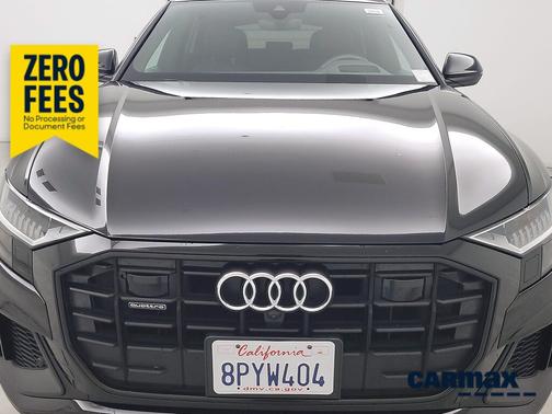 Black 2020 Audi Q8 Prestige