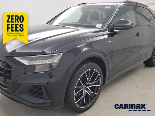 Black 2020 Audi Q8 Prestige