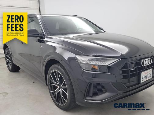 Black 2020 Audi Q8 Prestige