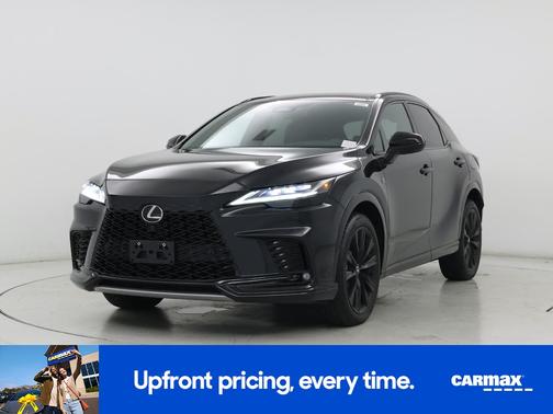 Black 2023 Lexus RX 500h F-Sport Performance
