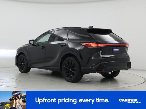 Black 2023 Lexus RX 500h F-Sport Performance