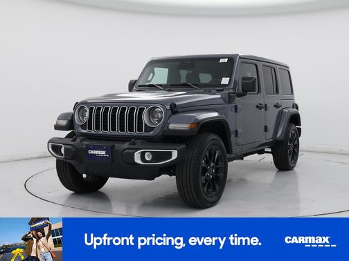 Gray 2025 Jeep Wrangler 4xe Sahara