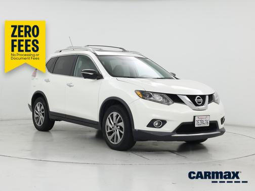 White 2014 Nissan Rogue SL