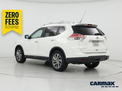 White 2014 Nissan Rogue SL