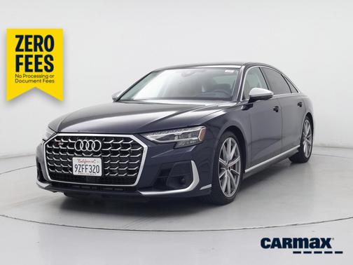 Black 2022 Audi S8