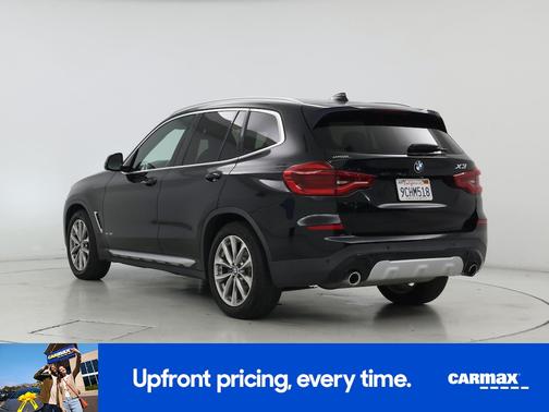 Black 2018 BMW X3 XDrive30i
