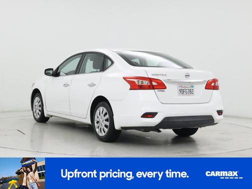 White 2016 Nissan Sentra S