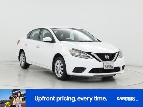 White 2016 Nissan Sentra S