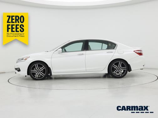 White 2017 Honda Accord Touring