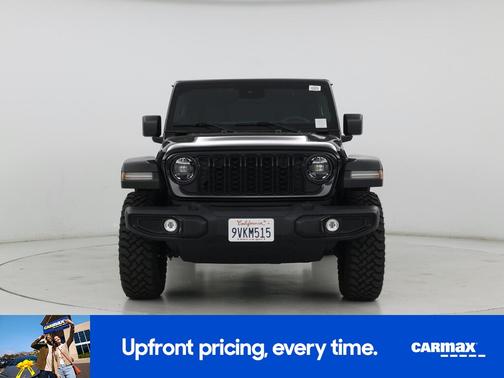 Black 2025 Jeep Wrangler Willy's