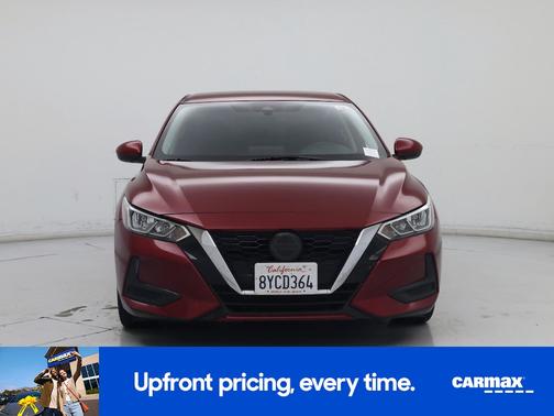 Red 2021 Nissan Sentra SV
