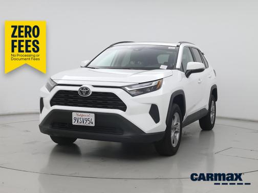 White 2025 Toyota RAV4 XLE