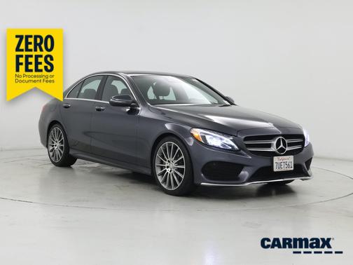 Gray 2016 Mercedes-Benz C-Class