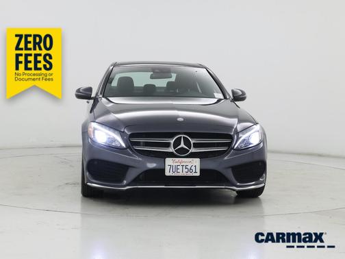 Gray 2016 Mercedes-Benz C-Class