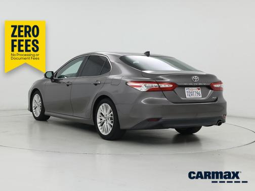 Gray 2018 Toyota Camry XLE