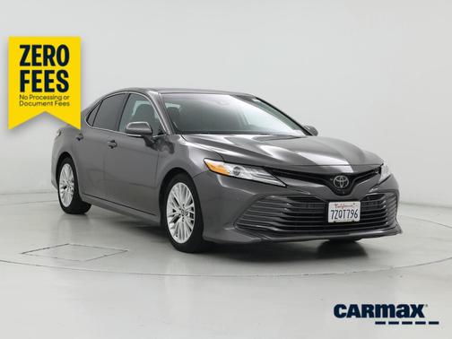 Gray 2018 Toyota Camry XLE