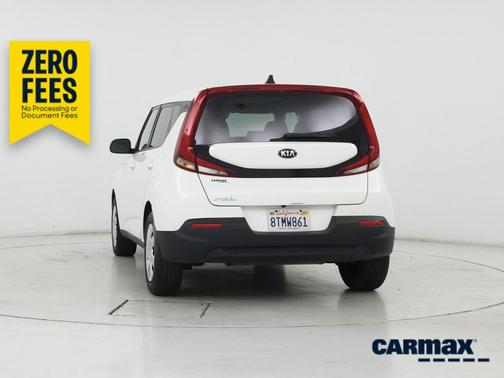 White 2020 Kia Soul LX