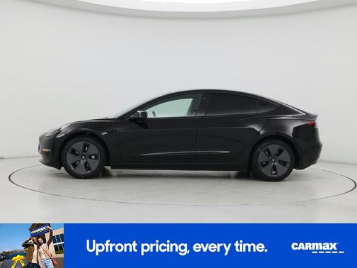 Black 2022 Tesla Model 3