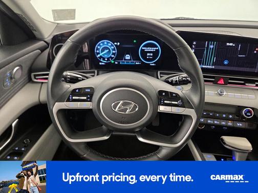 Gray 2023 Hyundai ELANTRA HEV Limited