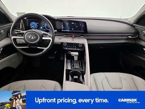 Gray 2023 Hyundai ELANTRA HEV Limited