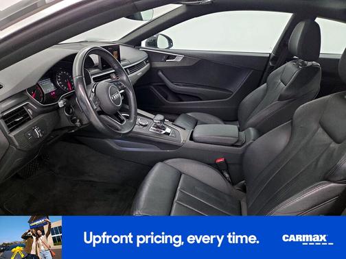 Black 2019 Audi A5 Premium