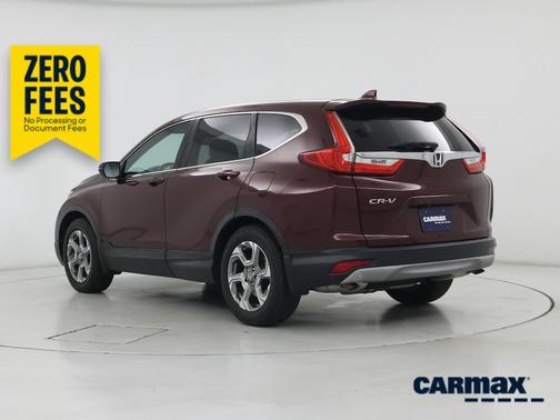Burgundy 2018 Honda CR-V EX