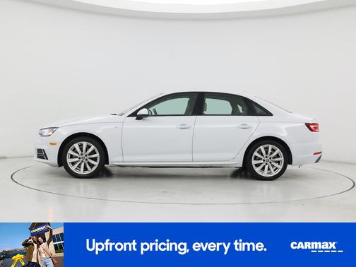 White 2018 Audi A4 Premium