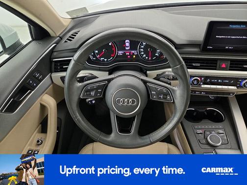 White 2018 Audi A4 Premium