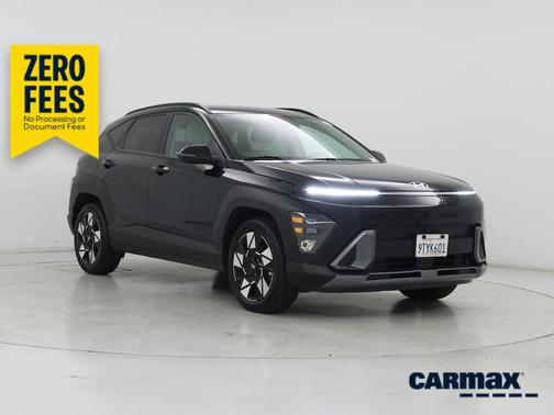 Black 2025 Hyundai KONA SEL