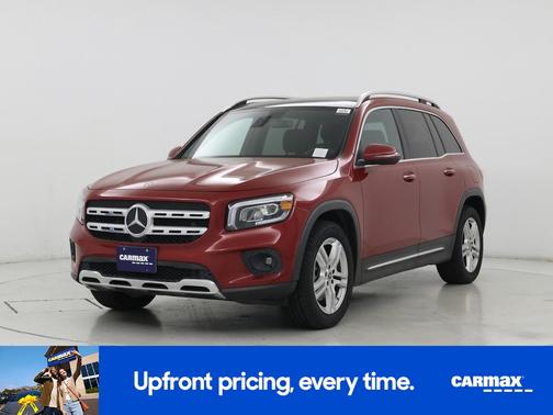 Red 2020 Mercedes-Benz GLB 250